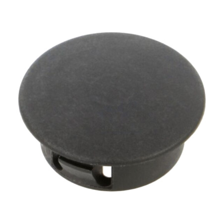 Capac de protecţie; H: 8mm; cu împingere,clichet; neagră; PGM-16