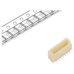 Conector: cablu-placă; soclu; tată; 1A; 50V; PIN: 7; SMT; 1mm; 1x7