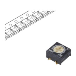 Potenţiometru: de montare; singură tură; 100kΩ; 250mW; SMD; ±20%