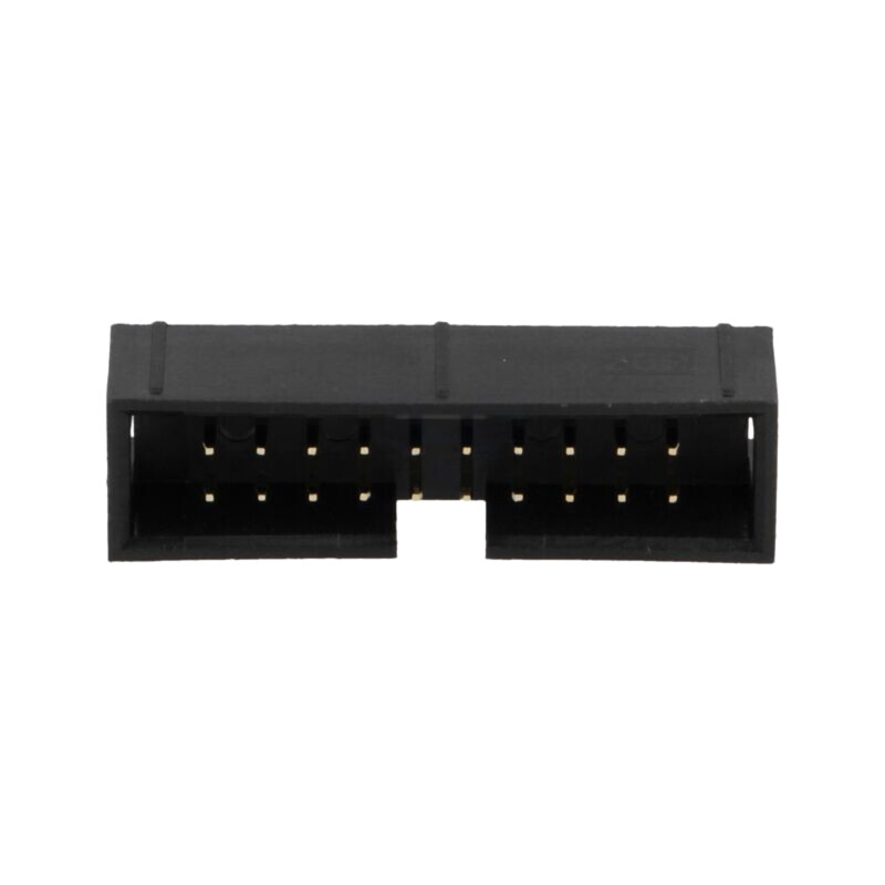 Conector: IDC; soclu; tată; PIN: 20; drept; THT; 2,54mm; 2x10; neagră Conector: IDC; soclu; tată; PIN: 20; drept; THT; 2,54mm; 2x10; neagră