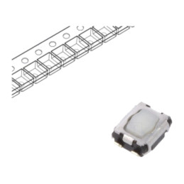Microîntrerupător TACT; SPST; Poz: 2; SMT; fără; 2,4N; 1,7mm; EVPAA