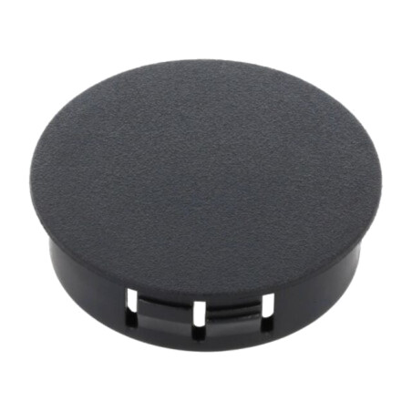 Capac de protecţie; H: 11,5mm; cu împingere,clichet; neagră