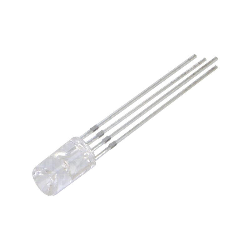 LED; RGB; 5mm; 120°; Parte frontală: concav; -30÷85°C