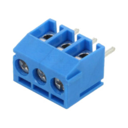 Conector: regletă de conexiuni pt.PCB; Terminal; 10A; 150V; PIN: 3
