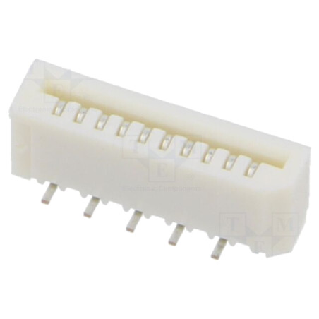 Conector: FFC/FPC; cositorit; SMT; 50V; 500mA; Easy-On; PIN: 10; 1mm