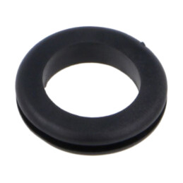 Manşon; Øorif.mont: 17,5mm; Øorif: 14,2mm; neagră; 0÷80°C; PVC