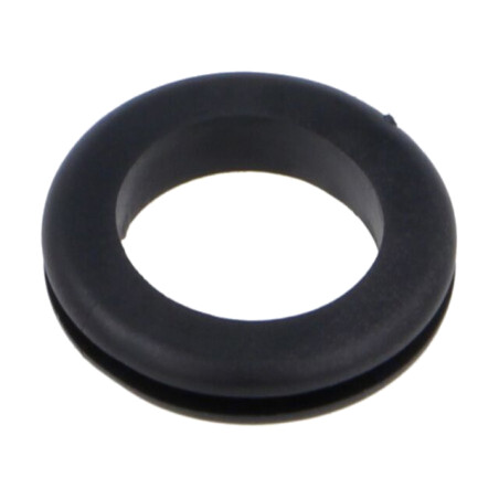 Manşon; Øorif.mont: 17,5mm; Øorif: 14,2mm; neagră; 0÷80°C; PVC