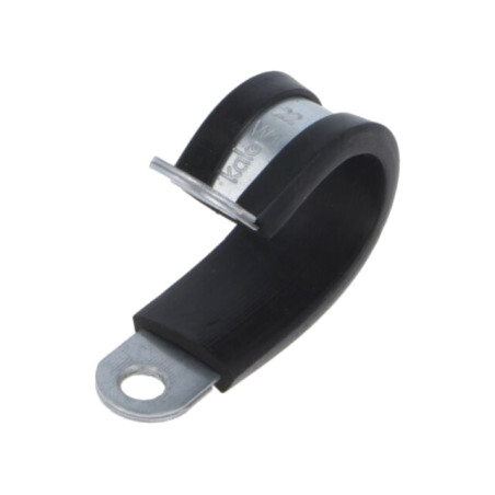 Clipsuri; Øbuclă: 22mm; W: 15mm; oţel; Material protecţie: EPDM