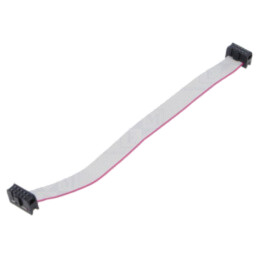 Cablu panglică cu conectori IDC; P.cablu-bandă: 1,27mm; 0,2m