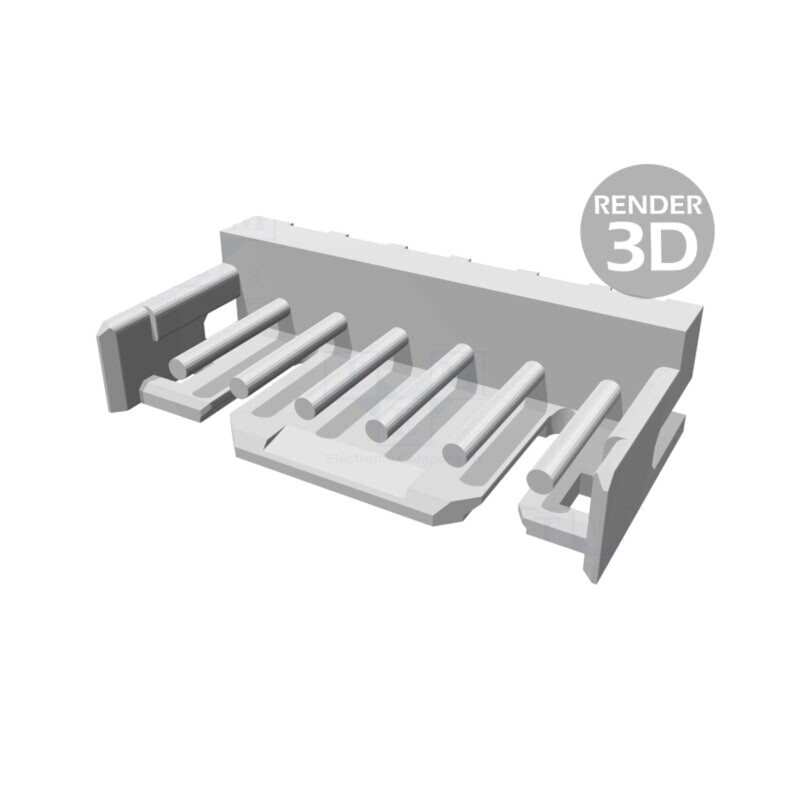 Conector: cablu-placă; soclu; tată; PIN: 6; CT; drept; THT; 2mm; 4A Conector: cablu-placă; soclu; tată; PIN: 6; CT; drept; THT; 2mm; 4A