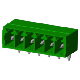 Conector: regletă de conexiuni deconectabilă; soclu; tată; OQ