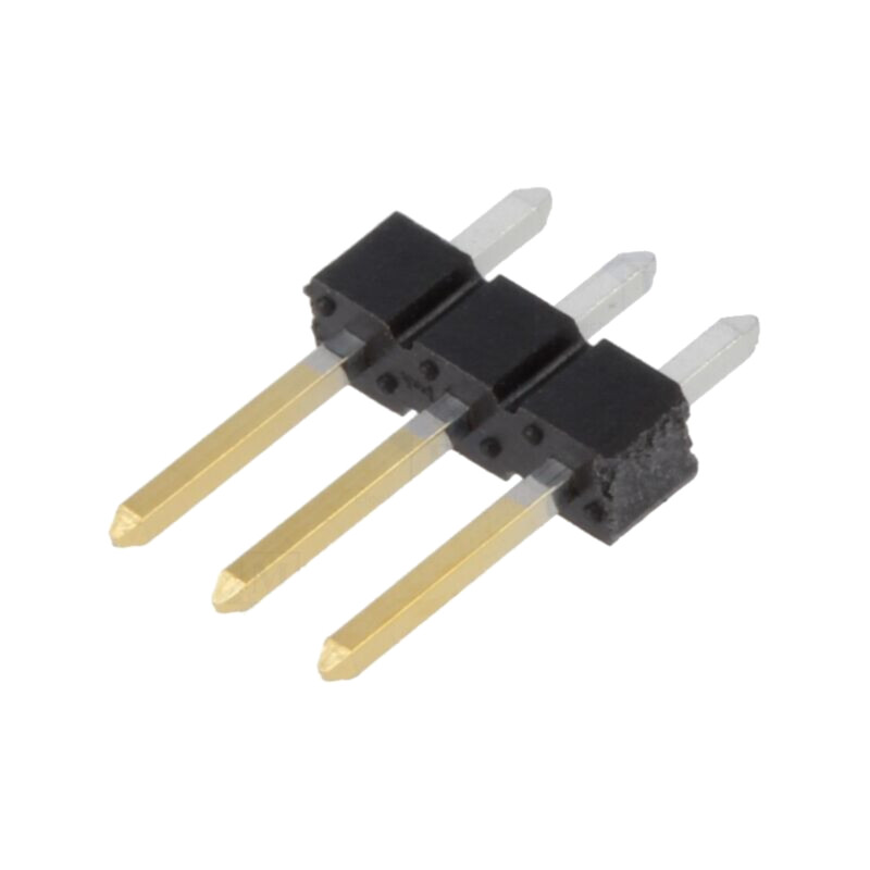 Conector: şiruri pini; şir pini; tată; PIN: 3; BERGSTIK II; drept Conector: şiruri pini; şir pini; tată; PIN: 3; BERGSTIK II; drept