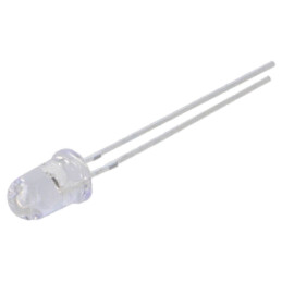 Emiţător IR; 5mm; 770÷790nm; transparent; P opt: 80÷90mW; 15°; THT