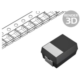 Condensator: cu tantal; 6,8uF; 35VDC; SMD; D; 2917; ±10%; -55÷125°C