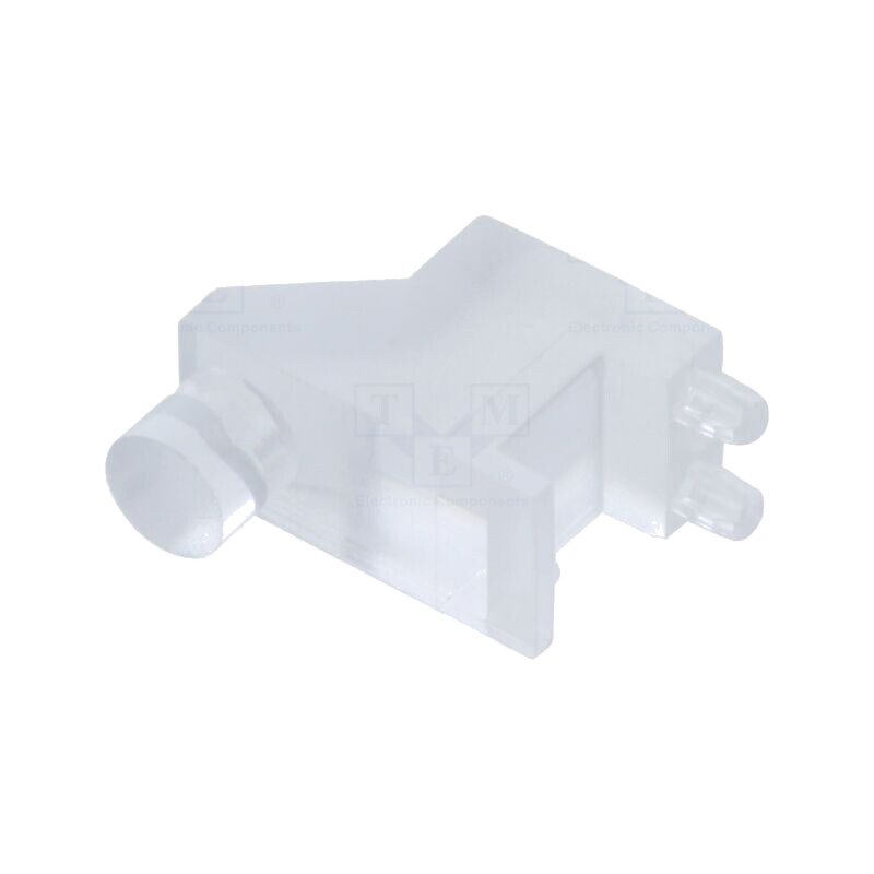 Tub pentru LED-uri; Ø3mm; Parte frontală: plat; Y: 2,5mm; X: 7,6mm Tub pentru LED-uri; Ø3mm; Parte frontală: plat; Y: 2,5mm; X: 7,6mm