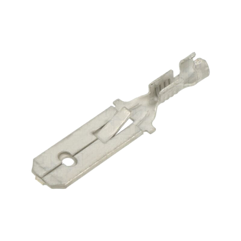Terminal: plat; 6,3mm; 0,8mm; tată; 0,5÷1mm2; crimpat; pe cablu