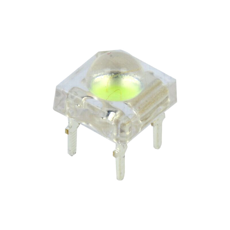 LED Super Flux; albastru (ice blue); 7,62x7,62mm; 65÷70lm; 120° LED Super Flux; albastru (ice blue); 7,62x7,62mm; 65÷70lm; 120°