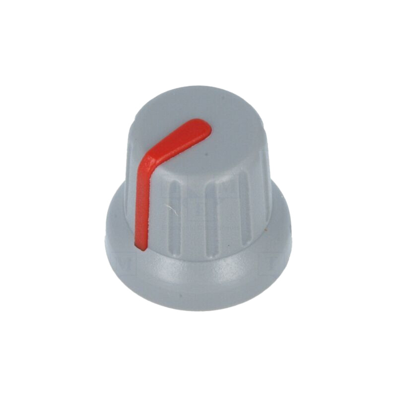 Buton rotativ; miniaturale,cu indicator; ABS; Øax: 6mm; Ø16x14mm Buton rotativ; miniaturale,cu indicator; ABS; Øax: 6mm; Ø16x14mm