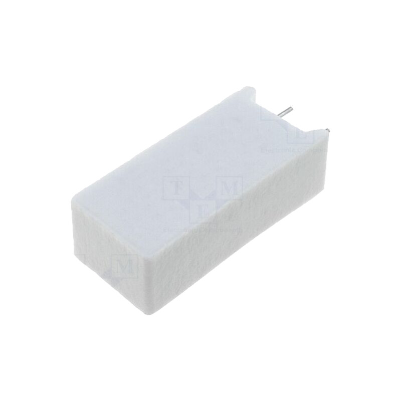 Rezistor: bobinat; cu ciment; verticală,THT; 6,8Ω; 10W; ±5% Rezistor: bobinat; cu ciment; verticală,THT; 6,8Ω; 10W; ±5%