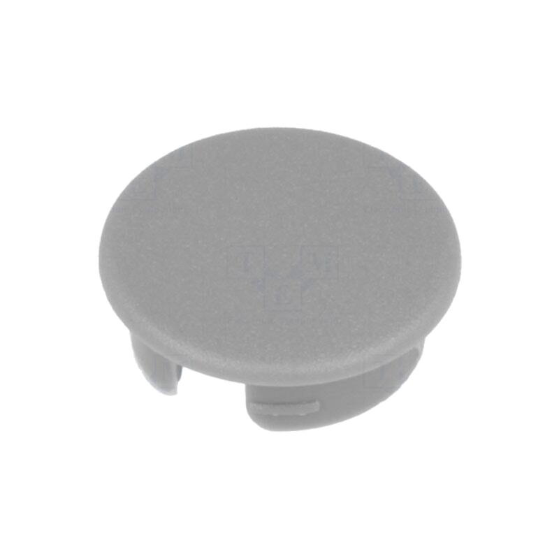 Capac; ABS; gri; fixare prin apăsare; rotund Capac; ABS; gri; fixare prin apăsare; rotund