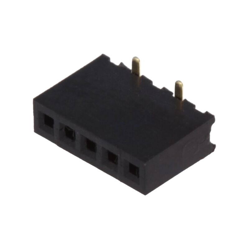 Conector: şiruri pini; soclu; mamă; PIN: 5; drept; 1A; SMT; 1,27mm Conector: şiruri pini; soclu; mamă; PIN: 5; drept; 1A; SMT; 1,27mm