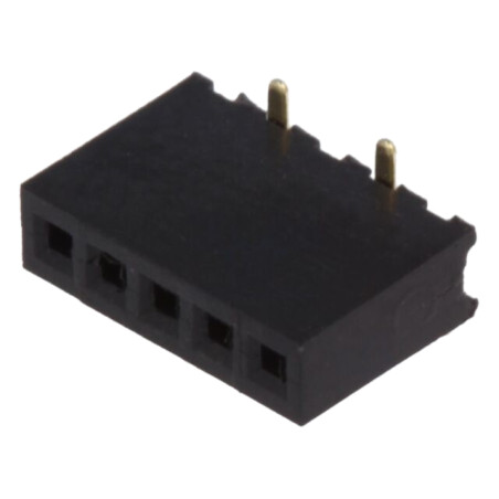 Conector: şiruri pini; soclu; mamă; PIN: 5; drept; 1A; SMT; 1,27mm