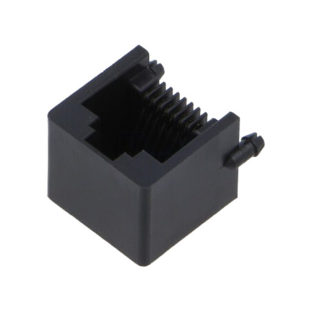 Conector: RJ45; soclu; PIN: 8; 8p8c; pentru PCB,clichet PCB; THT