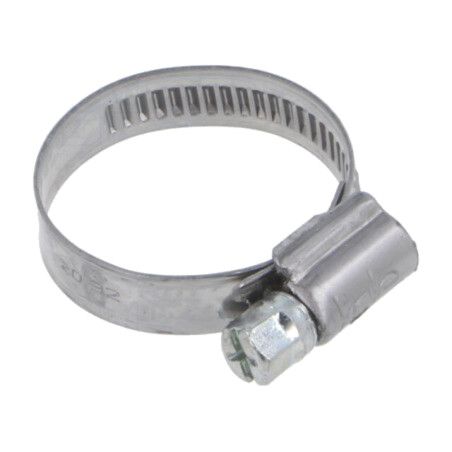 Colier cu şurub de strângere; W: 9mm; Crimpare: 20÷32mm; oţel; WD9