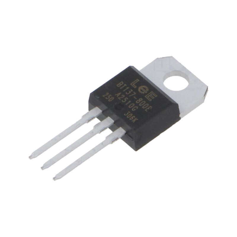 Triac; 800V; 8A; TO220AB; Igt: 10mA; Ufmax: 1,7V Triac; 800V; 8A; TO220AB; Igt: 10mA; Ufmax: 1,7V