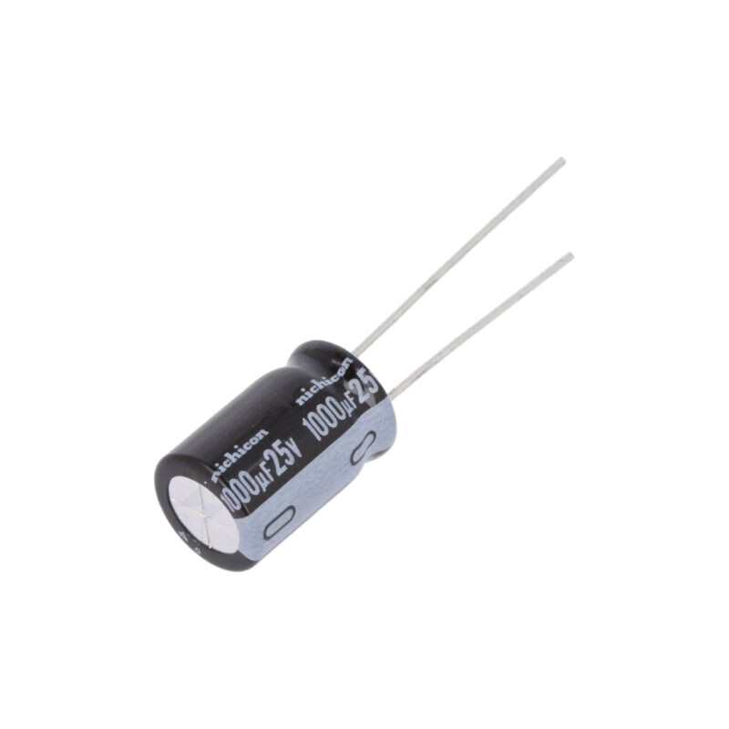 Condensator: electrolitic; THT; 1000uF; 25VDC; Ø10x16mm; ±20%; UVY Condensator: electrolitic; THT; 1000uF; 25VDC; Ø10x16mm; ±20%; UVY