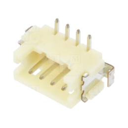 Conector: cablu-placă; soclu; tată; PIN: 4; SignalBee; verticală