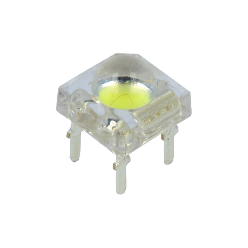 LED Super Flux; albă; 7,62x7,62mm; 65÷70lm; 120°; 35mA; 11,5÷12VDC LED Super Flux; albă; 7,62x7,62mm; 65÷70lm; 120°; 35mA; 11,5÷12VDC