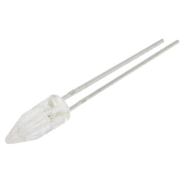 LED; RGB; 5mm; cu clipire,în trei culori; 500÷750mcd; 750÷1120mcd