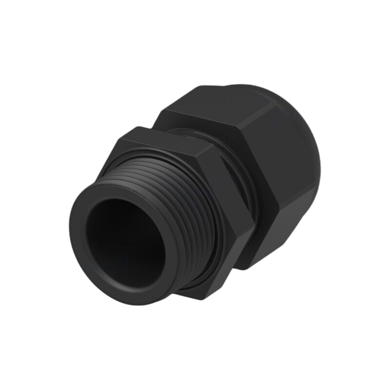 Garnitură de etanşare; fără piuliţă; PG9; IP68; poliamidă; neagră Garnitură de etanşare; fără piuliţă; PG9; IP68; poliamidă; neagră