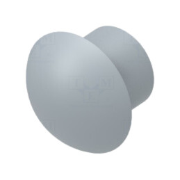Capac de protecţie; poliamidă; gri; Entrelec; Ø: 5mm; L: 14mm