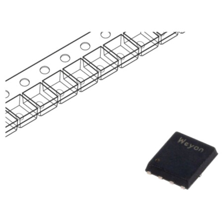 Tranzistor: N-MOSFET; unipolar; 100V; 46A; Idm: 184A; 71,4W