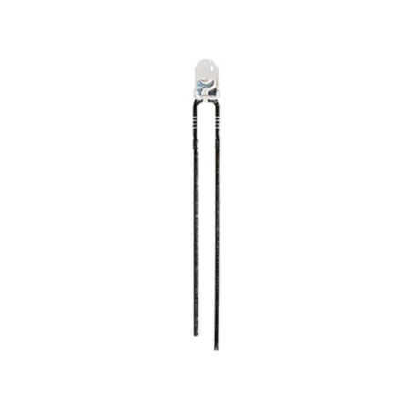 LED; roşie/verde; 3mm; 40°; Parte frontală: convex; Nr.term: 2