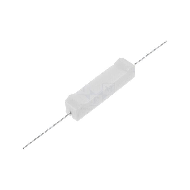 Rezistor: bobinat; cu ciment; THT; 5,6kΩ; 10W; ±5%; Ø0,8x35mm Rezistor: bobinat; cu ciment; THT; 5,6kΩ; 10W; ±5%; Ø0,8x35mm