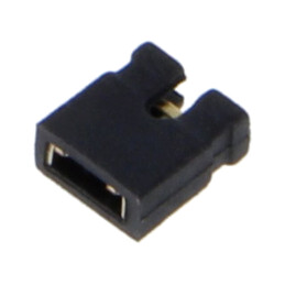 Conector: şiruri pini; jumper; mamă; 2mm; 1x2; Placare: aurit