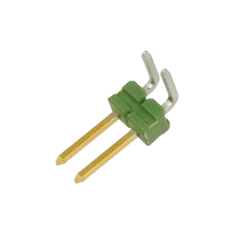 Conector: şiruri pini; şir pini; tată; PIN: 2; AMPMODU MOD II; THT Conector: şiruri pini; şir pini; tată; PIN: 2; AMPMODU MOD II; THT