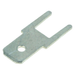 Terminal: plat; 4,8mm; 0,5mm; tată; THT; cositorit; drept