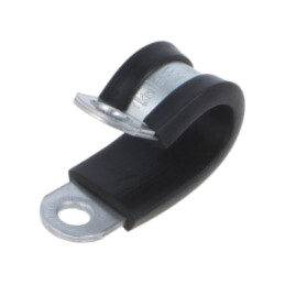 Clipsuri; Øbuclă: 15mm; W: 15mm; oţel; Material protecţie: EPDM