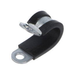Clipsuri; Øbuclă: 16mm; W: 15mm; oţel; Material protecţie: EPDM
