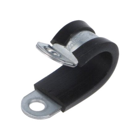 Clipsuri; Øbuclă: 16mm; W: 15mm; oţel; Material protecţie: EPDM