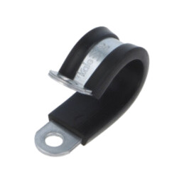 Clipsuri; Øbuclă: 20mm; W: 15mm; oţel; Material protecţie: EPDM