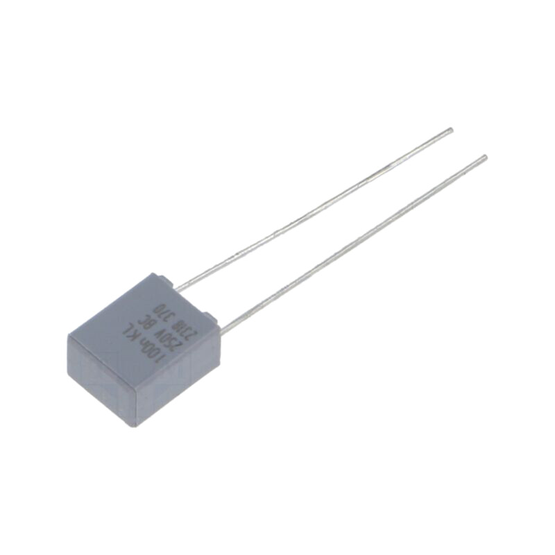 Condensator: cu poliester; 100nF; 160VAC; 250VDC; 5mm; ±10%; THT Condensator: cu poliester; 100nF; 160VAC; 250VDC; 5mm; ±10%; THT