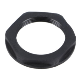 Piuliţă; M40; poliamidă 6; 50mm; neagră; Filet: metrică; Pas: 1,5