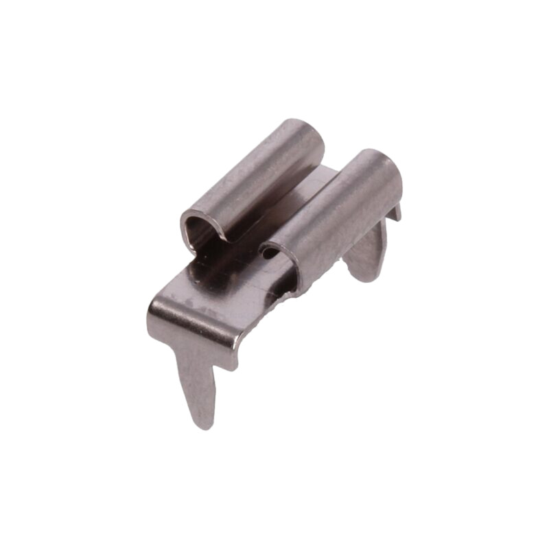 Terminal: plat; 4,8mm; 0,8mm; mamă; THT; alamă; cositorit