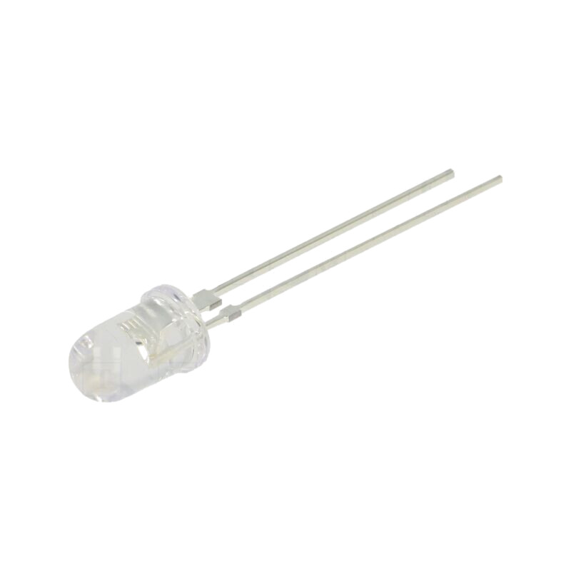 LED; albastru; 5mm; 25000mcd; 30°; Parte frontală: convex; -30÷85°C LED; albastru; 5mm; 25000mcd; 30°; Parte frontală: convex; -30÷85°C