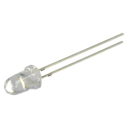 LED; verde; 5mm; 220000÷250000mcd; 15°; Parte frontală: convex